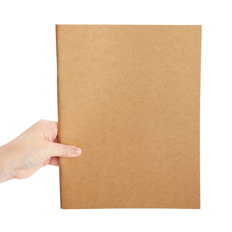 Paper Junkie 6 Pack Large Bulk Sketchbook Journals, Blank Books Notebooks for Kids, Students, Office Supplies (8.5x11 In Journaling Notebooks) - Image 4